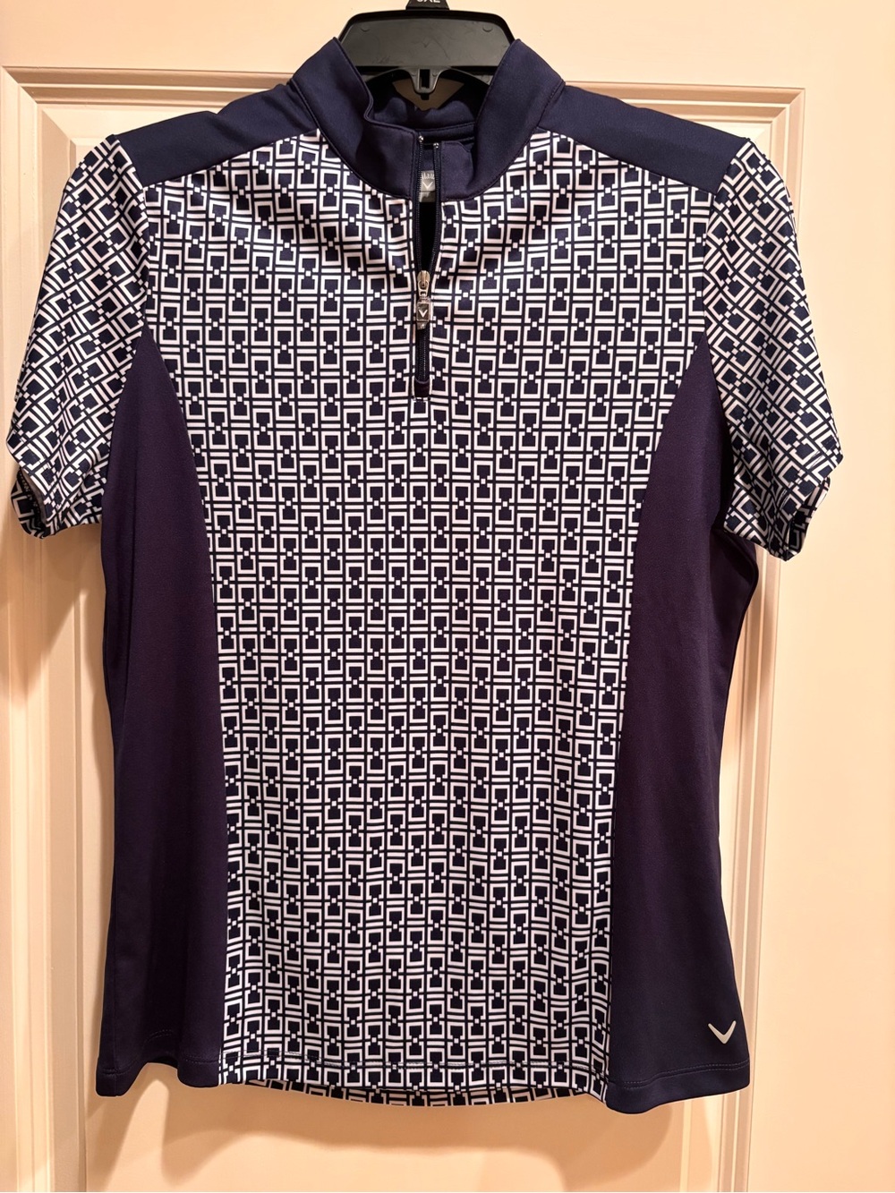 Callaway Women’s Set Opti-Dri Golf Skort and Top Navy White Medium